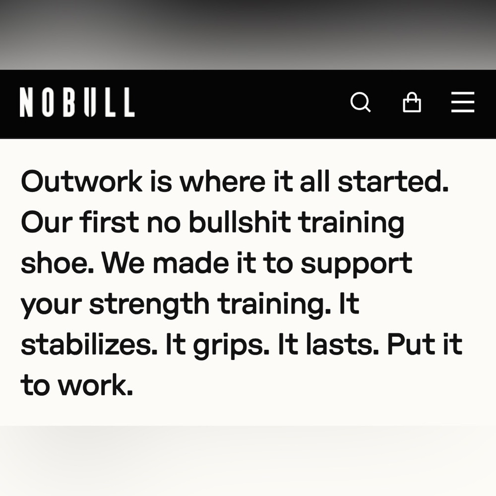 NOBULL Outwork Unisex Training Shoe (Women’s 9.5 Mens 8) - Picture 13 of 14